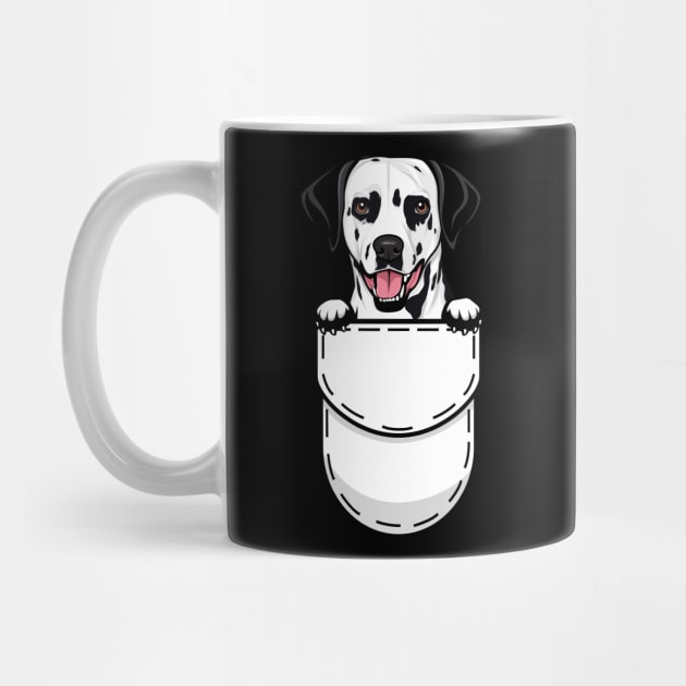 Funny Dalmatian Pocket Dog by Pet My Dog